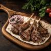 Шашлык из свиной корейки