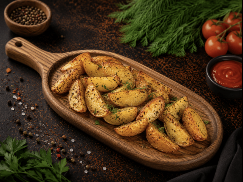 Картофель по-деревнски