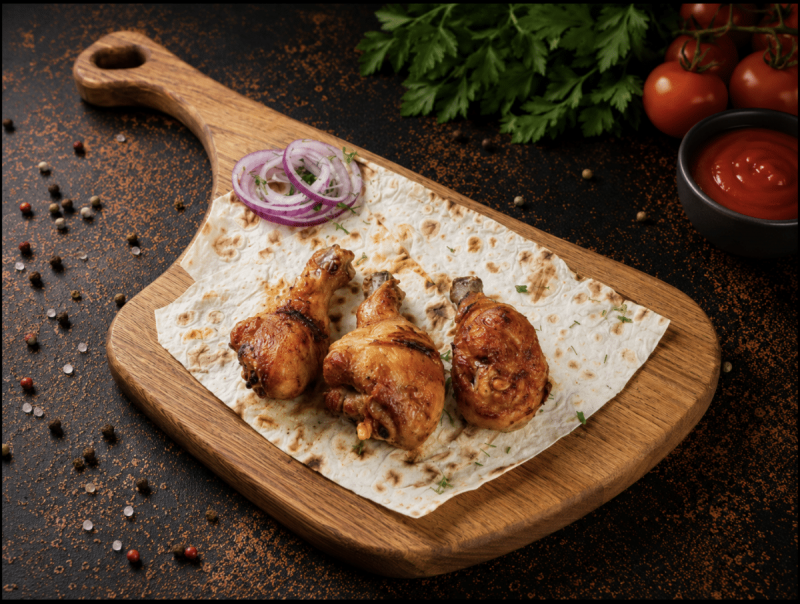 Шашлык из куриной голени