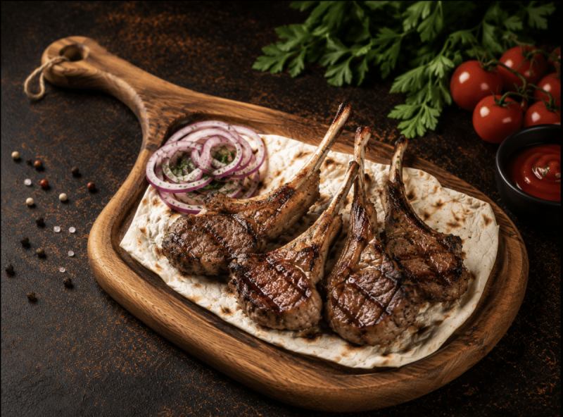 Шашлык из свиной корейки